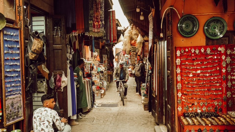 Marrakech street scene